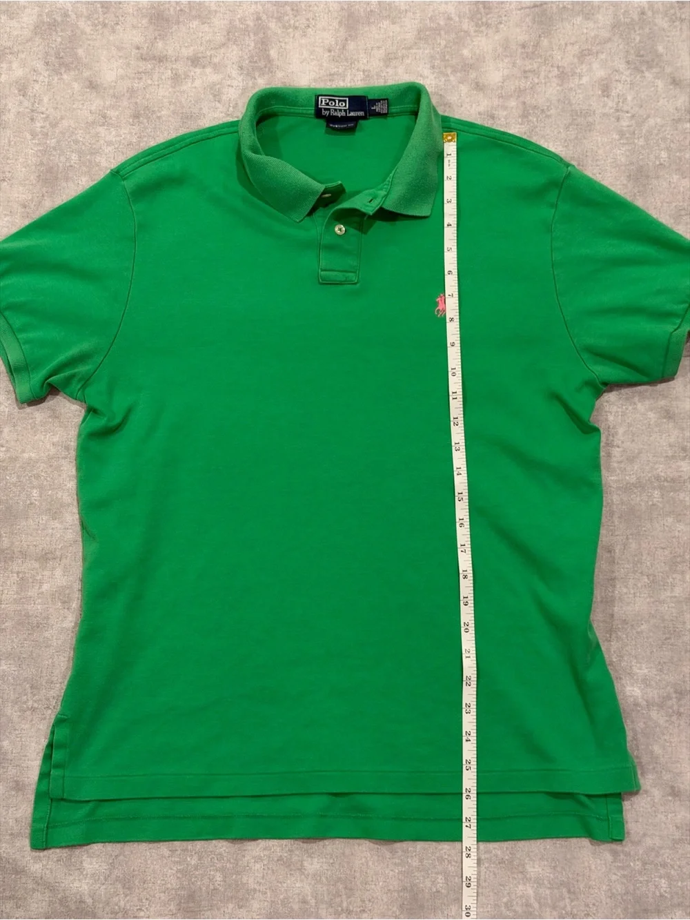 Polo by Ralph Lauren Bright Green Custom Fit Polo